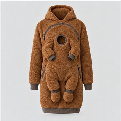 Hands-Free Hoodie With Hidden Baby Seat
